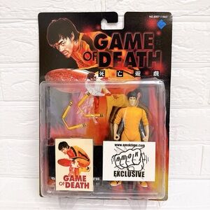 BRUCE LEE GAME OF DEATH 6' Long Goal Action Figure Vtg 1998 No.8007-11862